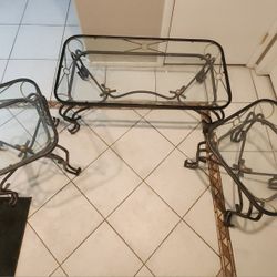 Living Room Coffee And End Tables Set