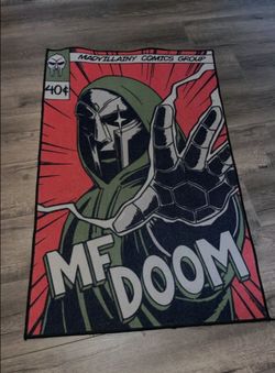 MF Doom Marvel Comics Inspired Carpet Home Decor