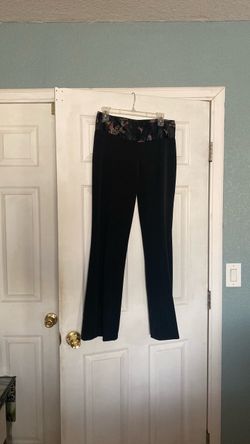 Elemenno bootcut black dressy slacks size 5/6