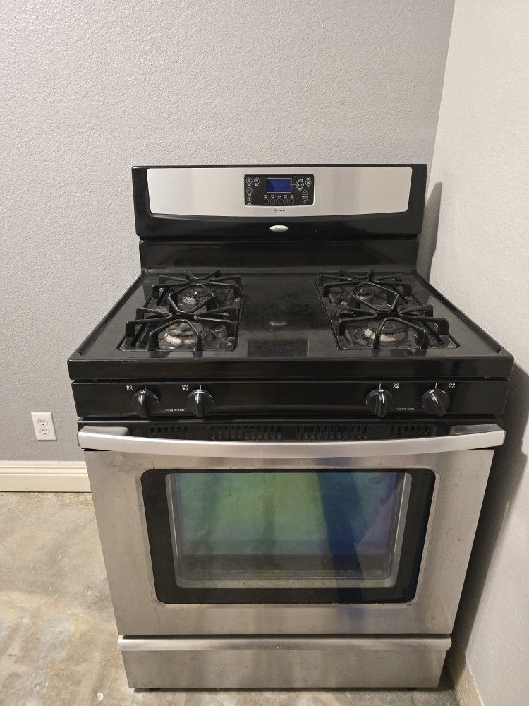 Works great! Whirlpool Gas Stove Standalone
