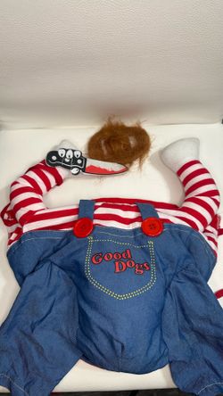 Chucky pet costume for small breed
