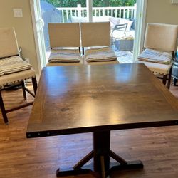 Dining Table and 4 Chairs