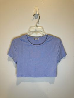 Free People Purple Crop Top