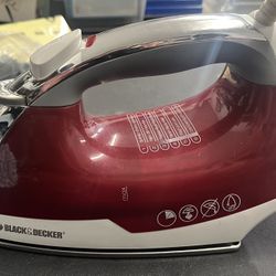 Black And Decker Iron And Steamer