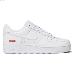 Supreme x Nike Air Force 1 Low White Size 9.5