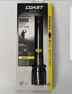 Coast flashlight 8000 lumens