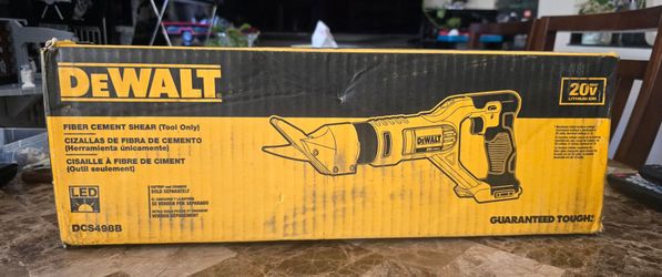 DeWALT Fiber Cement Shear 20v MAX DCS497B