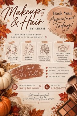Makeup and Hair