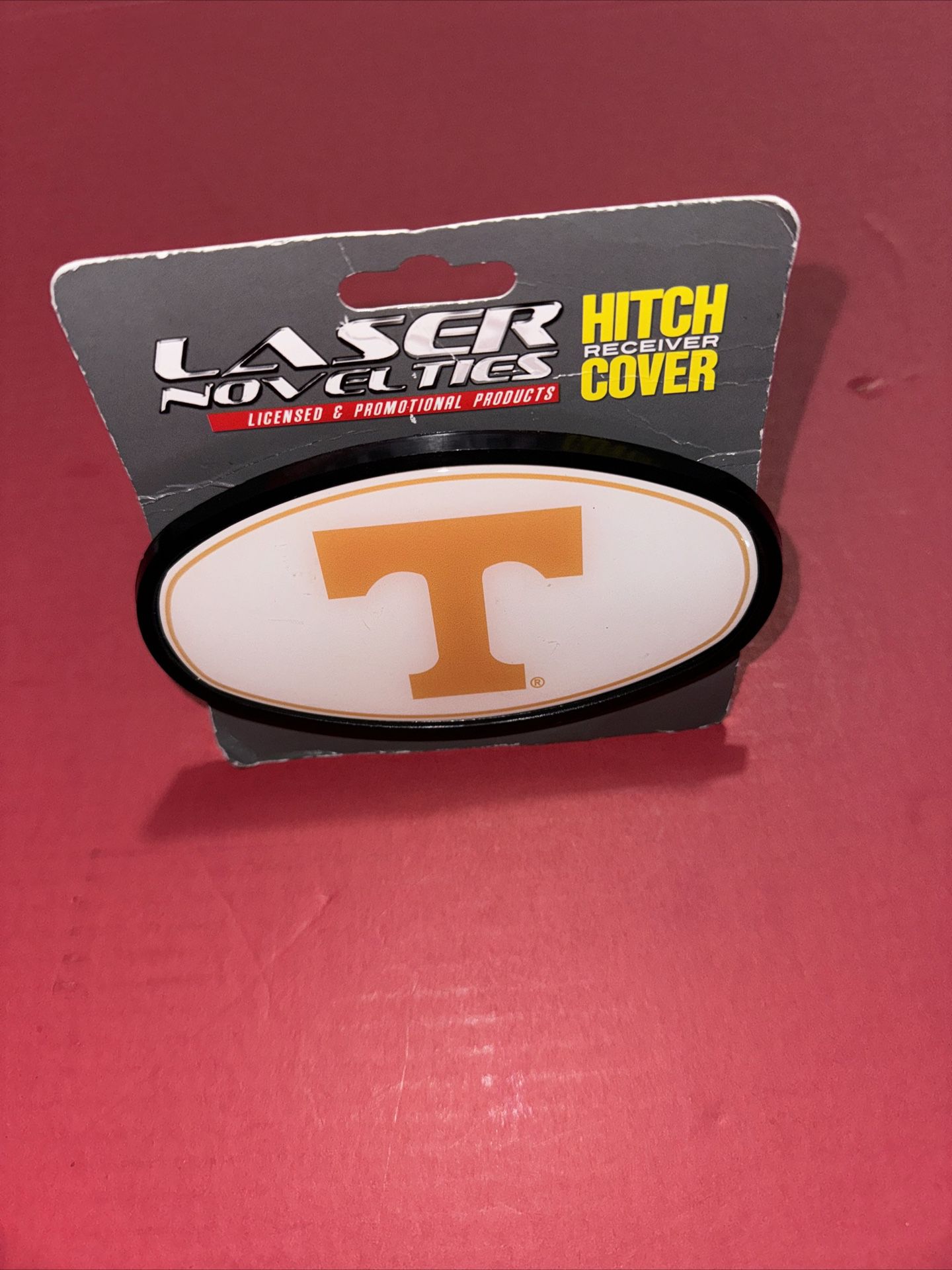 Lazer Novelties UT University of Tennessee Power T plastic trailer hitch cover
