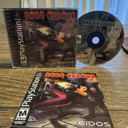 Fear Effect, Black Labeled Edition, Vintage Playstation Game