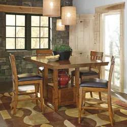Ralene Counter Height Dining Table and 4 Barstools Limited-Time Discount Blitz