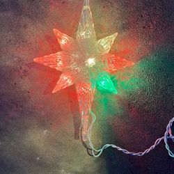 Light Up Star For Tree
