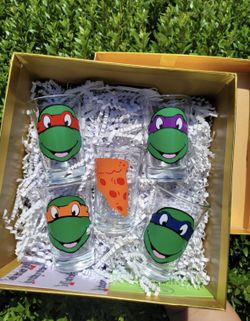 Ninja Turtles Shot Glass Set