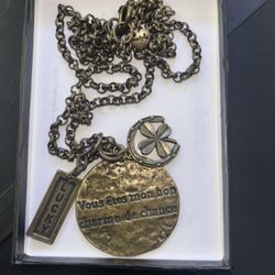 Mudpie Lucky Necklace 