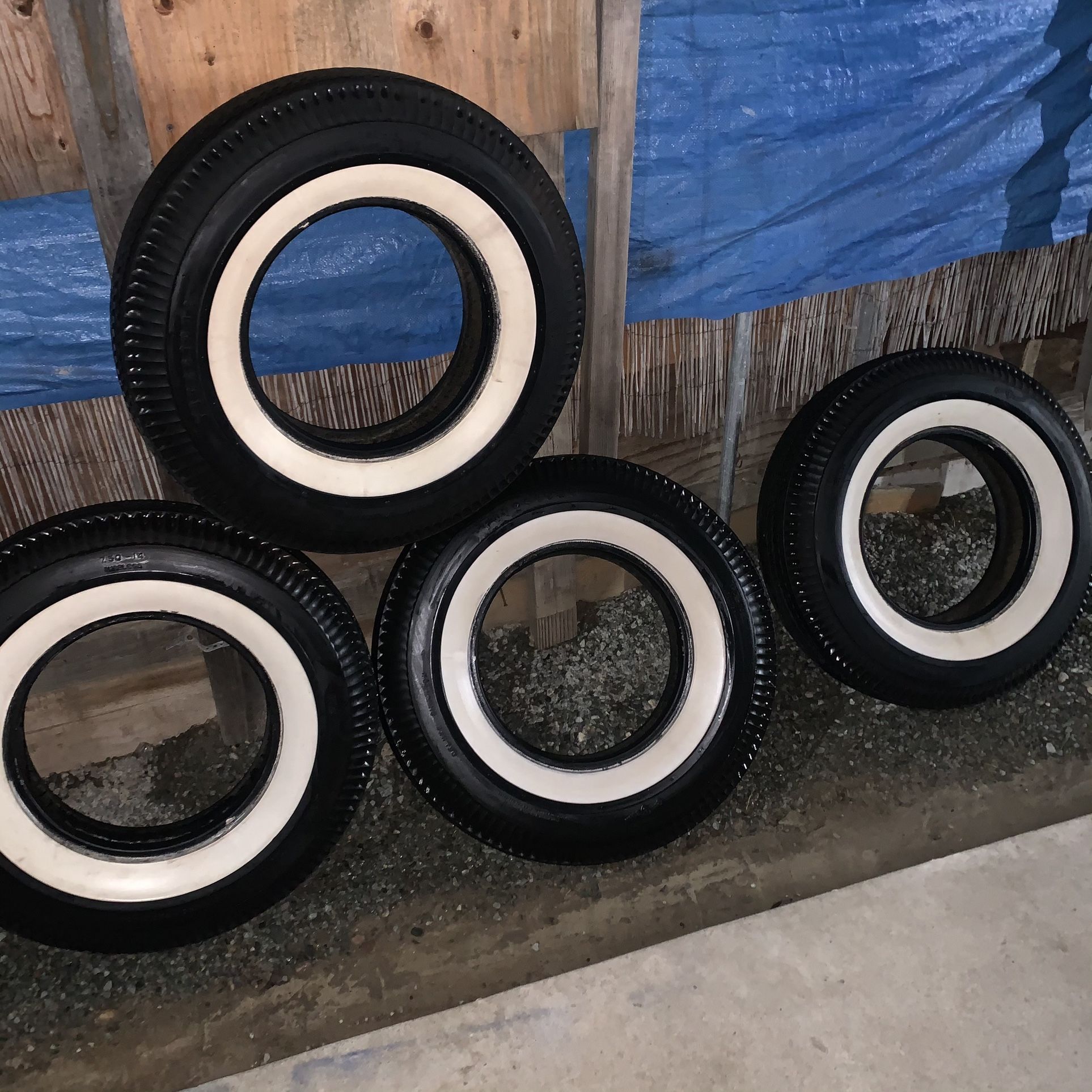 Firestone (4) 14’s Whitewall Tires for Sale in San Diego, CA OfferUp