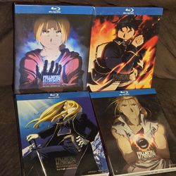 Fullmetal Alchemist brotherhood Blu-ray Part 1, 2, 3, 4 