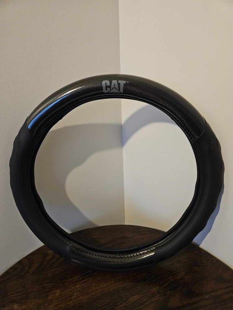 "CAT" 15" Steering Wheel Cover.