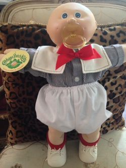 VINTAGE CABBAGE PATCH KID DOLL WITH PACIFIER