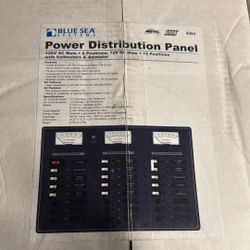 Power Distribution Panel By BlueSeaSystems 