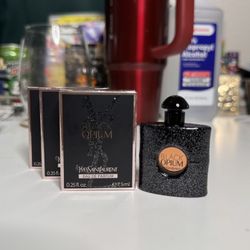 YSL YVES SAINT LAURENT BLACK Opium EDP 7.5ml .25fl oz Perfume Mini New In Box