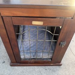 Dog wooden crate / real wood