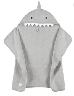  Shark Hooded towel 