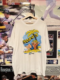 Vintage 2000’s Hobo’s Key Lago Parody Men’s T-Shirt Size 2XL White