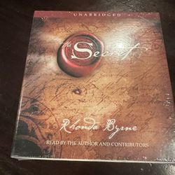 Secret audiobook , Four CDs NEVER OPENED 