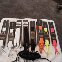 New 16 Pairs Of Women's/Youth Under Armour Shoelaces $8.00 For All