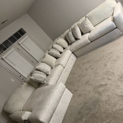 Oversized sectional 