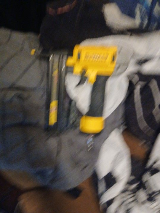 DeWalt 18-Gauge Pneumatic Brad Nailer, specifically the DWFP12231 model.