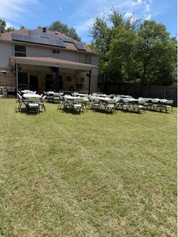 Table and chairs