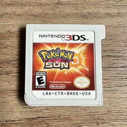 Nintendo 3DS Pokémon Sun - Cartridge Only 