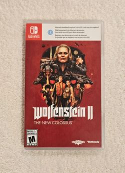Wolfenstein II: The New Colossus (Switch, 2018)

Open to Trades