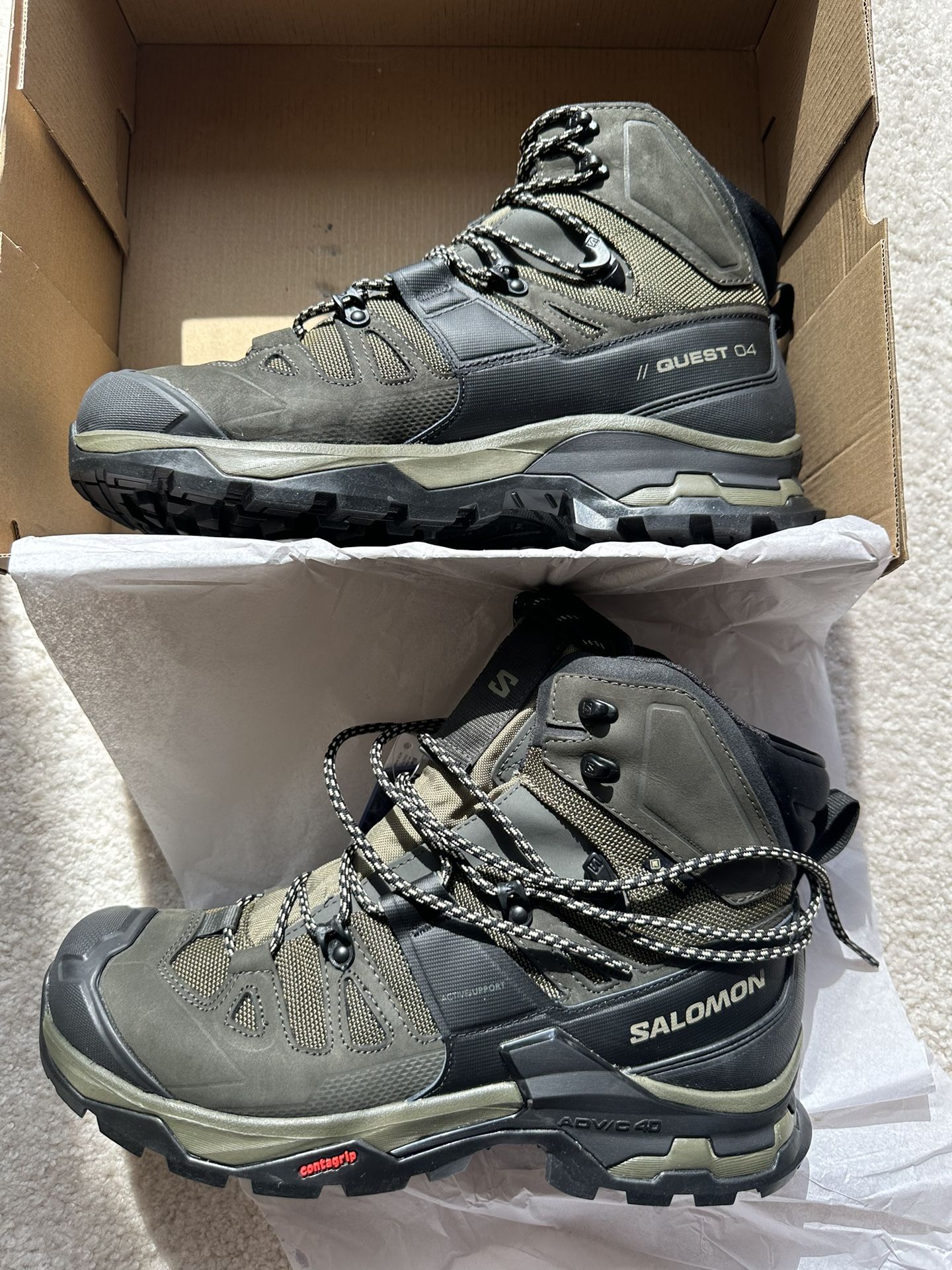 Salomon Quest 4 Gore-Tex Hiking Boots (brand new)