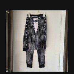 Jack Skellington Child  Pajamas Size 10