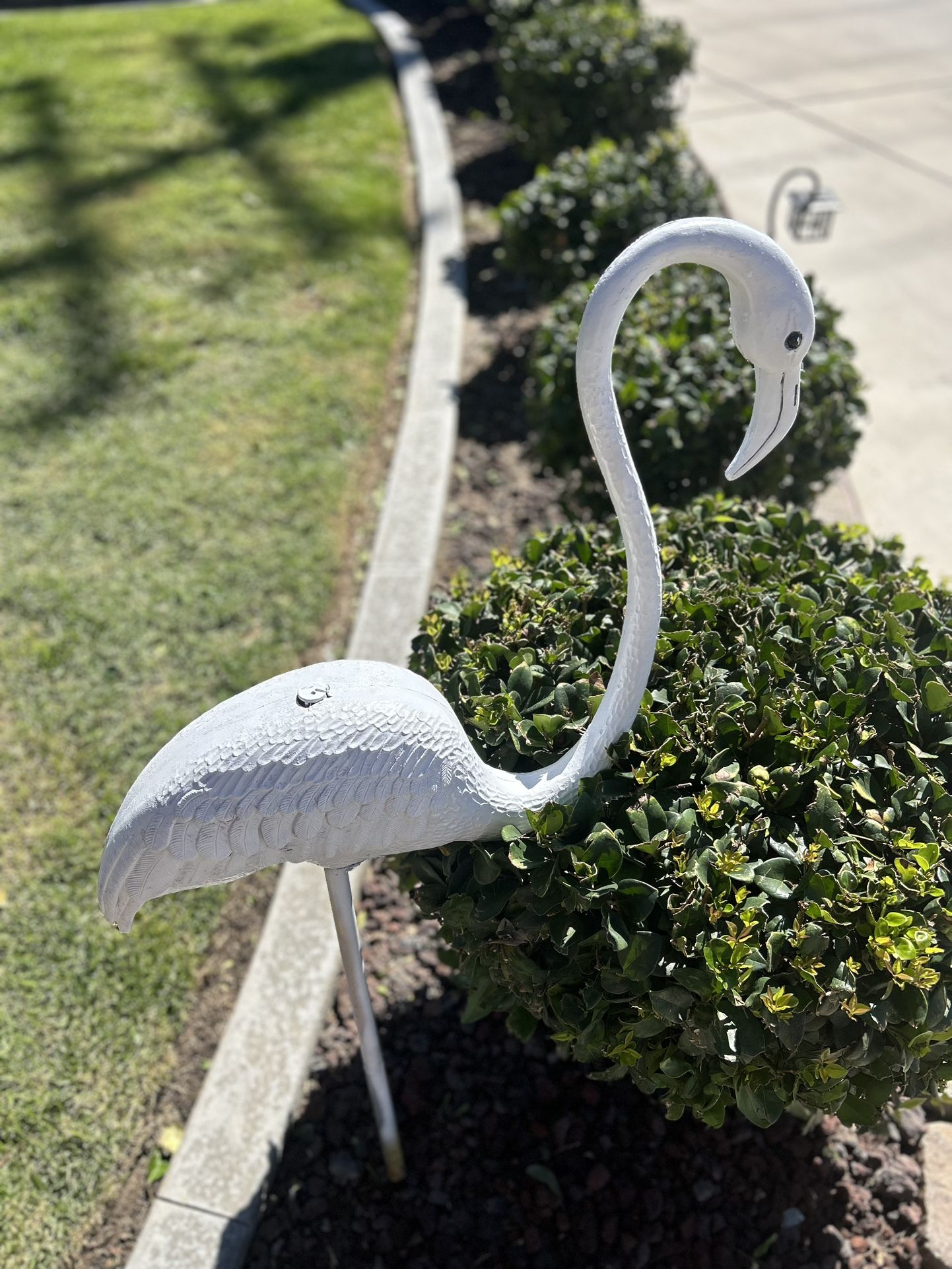 Yard Art Flamingo