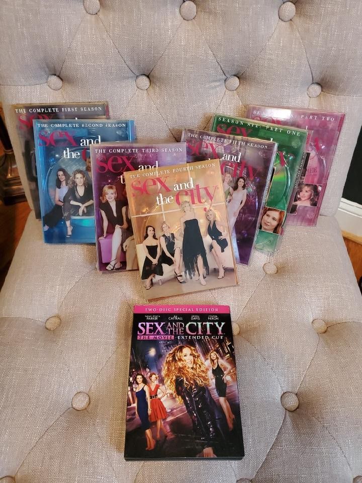 Sex And The City Complete Series DVD Set + The Movie Extended Cut