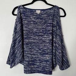 Anthropologie Postmark Malu Cold Shoulder Knit Top
