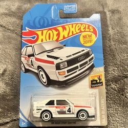 Hotwheels 84 Audi Sport Quattro
