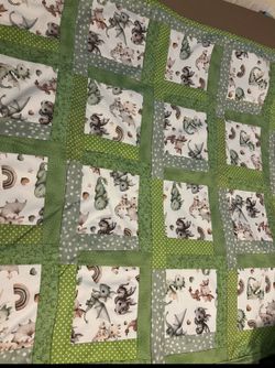 Baby quilt and Mini Diaper Bag $70