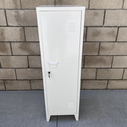NEW Metal Storage Cabinet With 3 Shelves & Lockable Door **8 Available, $70 ea**
