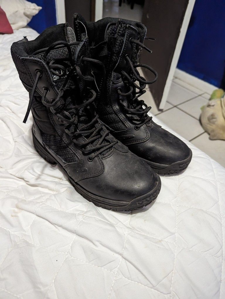 Tactical Boots Size 9W 7.5-8M