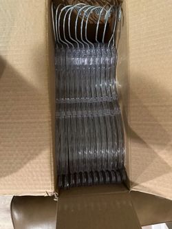 Crystal clear hangers