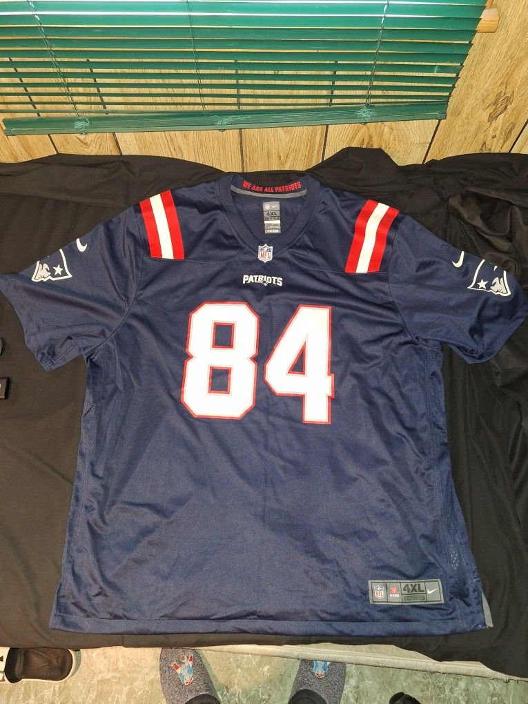 New England Patriots Kendrick Bourne Jersey 4XL Men's 