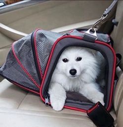 Airline Approved Expandable Pet Carrier TWO SIDE Expansion, Designed for Cats, Dogs, Kittens,Puppies - Extra Space!