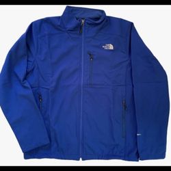 New  Men  Blue The  North Face  Apex  Jacket  Medium  Size