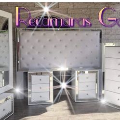Recamara Queen $900 Set , 5 Piezas , Entrega  Inmediata .