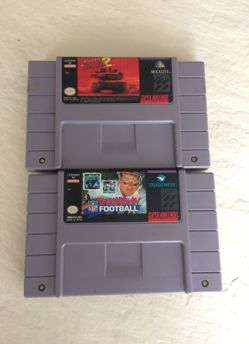 Super Nintendo games two for $15