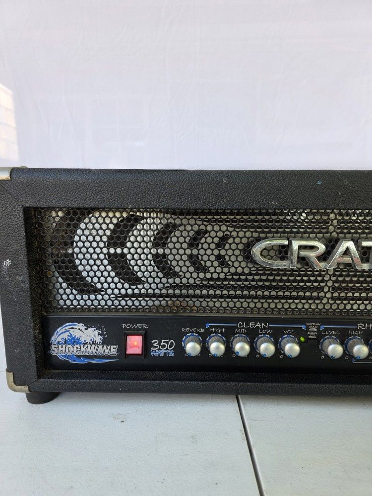 Crate Shockwave Gt3500H/350 Watts.